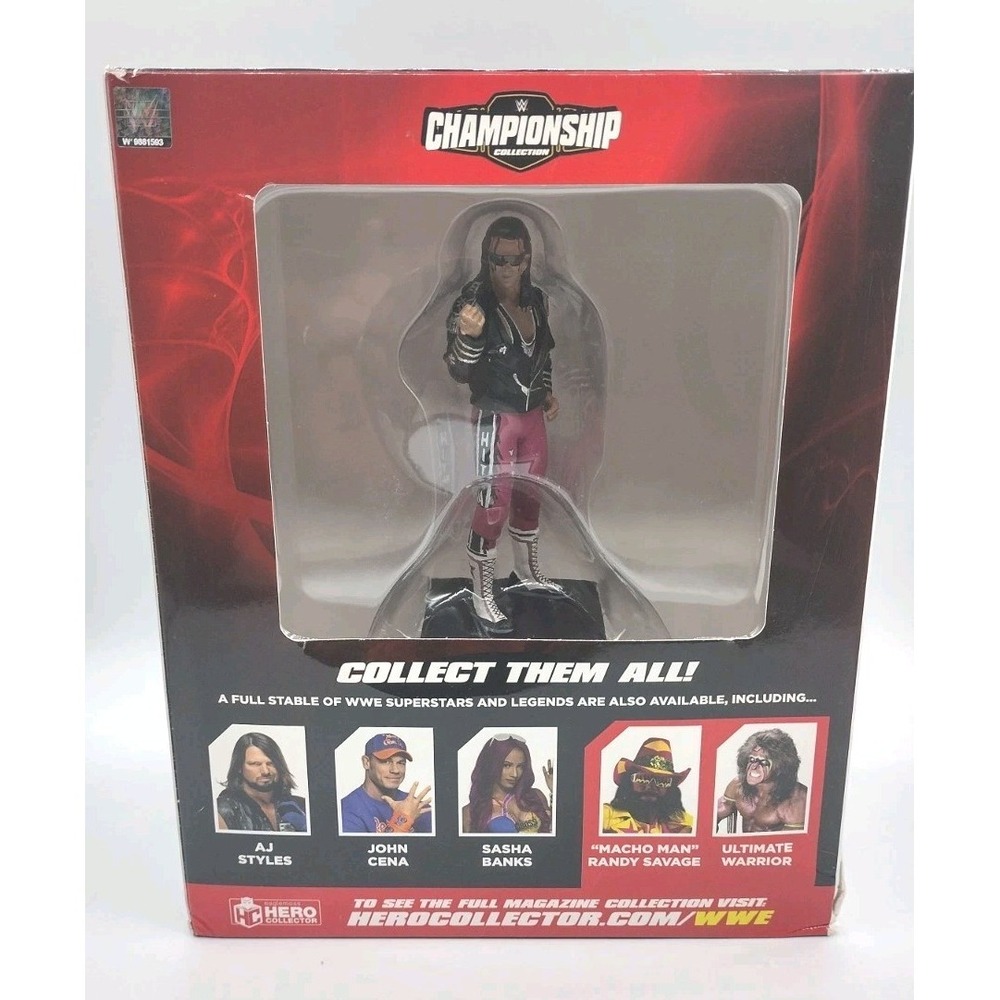 WWE Championship Collection Bret The Hitman Hart Figure Magazine Eaglemoss